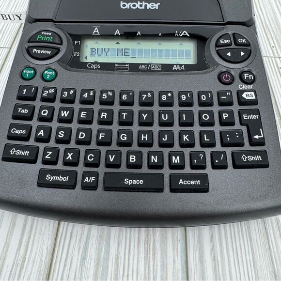 Brother P-touch PT-1890 thermal label maker printer gray - Picture 2 of 9